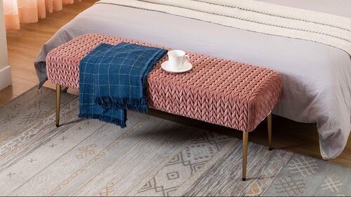 Over best sale bed bench